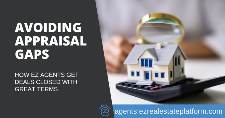 avoiding appraisal gaps real estate coaching