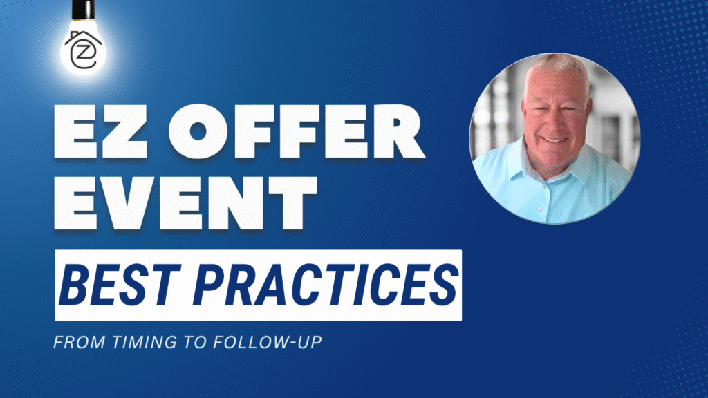 Offer Event Success Plan for Agents (Even in a Buyer’s Market) – EZ Real Estate Platform